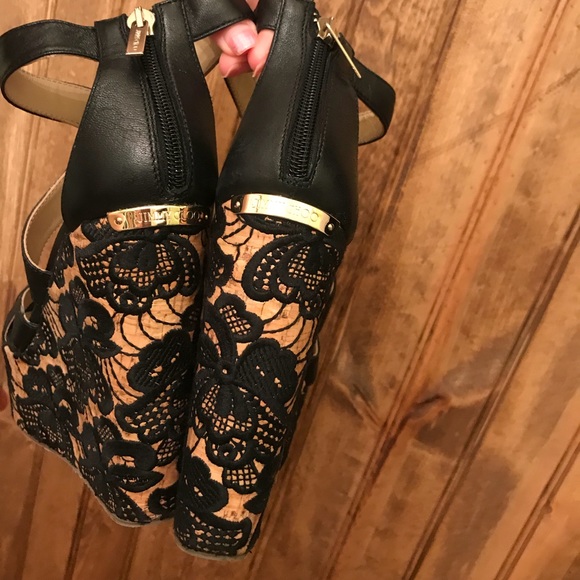 Gorgeous Jimmy Choo Lace Wedges 39 - Picture 8 of 8